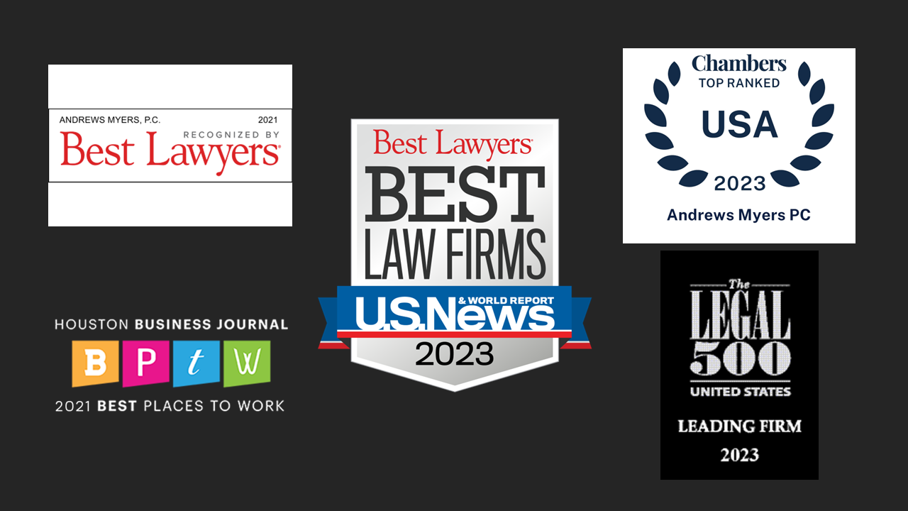 Benard Oswald Royce' award badges for Best Law Firms, Best Lawyers, Chambers Top Ranks, Best Places to Work, and Leading Firm.